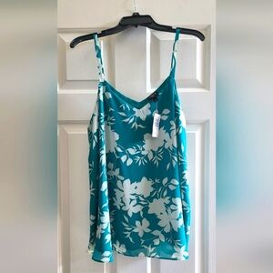 NWT Sophie chiffon double layered swing tank.
